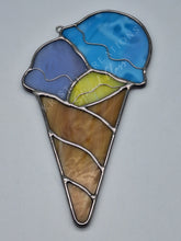 Load image into Gallery viewer, Ice Cream Cone Suncatcher