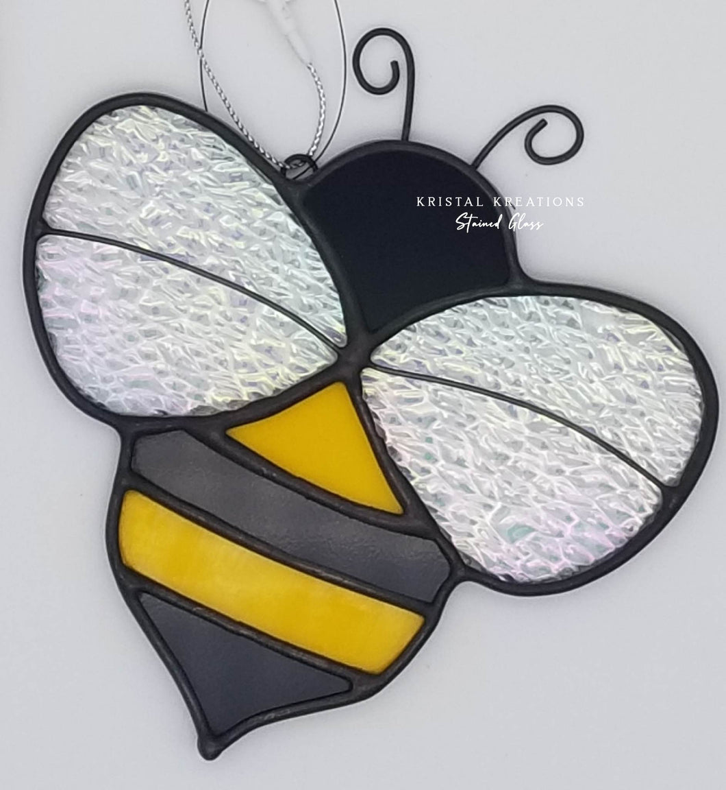 Bumblebee Stained Glass Suncatcher