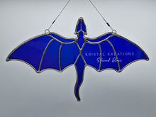 Load image into Gallery viewer, Stained Glass Flying Dragon Suncatcher
