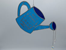 Load image into Gallery viewer, Watering Can Stained Glass Suncatcher
