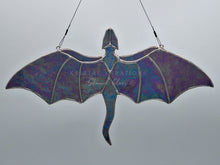 Load image into Gallery viewer, Stained Glass Flying Dragon Suncatcher
