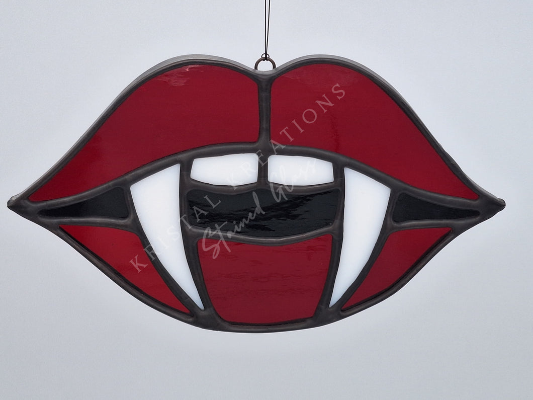 Vampire Mouth Suncatcher