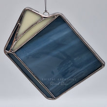 Load image into Gallery viewer, Book Stained Glass Suncatcher
