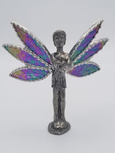 Load image into Gallery viewer, Pretty Pixie with Purple Iridescent Stained Glass Wings
