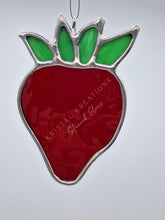Load image into Gallery viewer, strawberry stained glass
