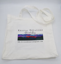 Load image into Gallery viewer, Kristal Kreations Dragonfly Lamp Cotton Tote Bag
