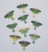 Load image into Gallery viewer, Luna Moth Holographic Sticker
